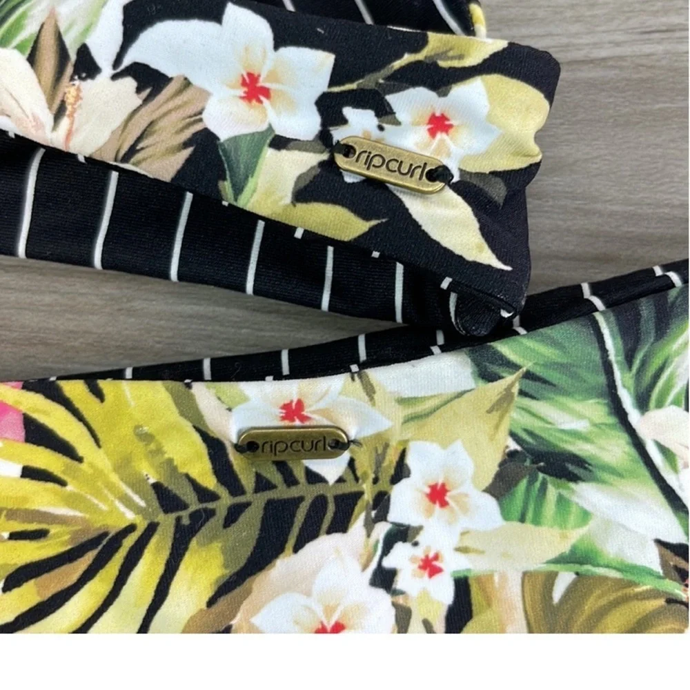 ☀️RIP CURL☀️ ON THE COAST TRI ON THE COAST REVERSIBLE CHEEKY BIKINI SET